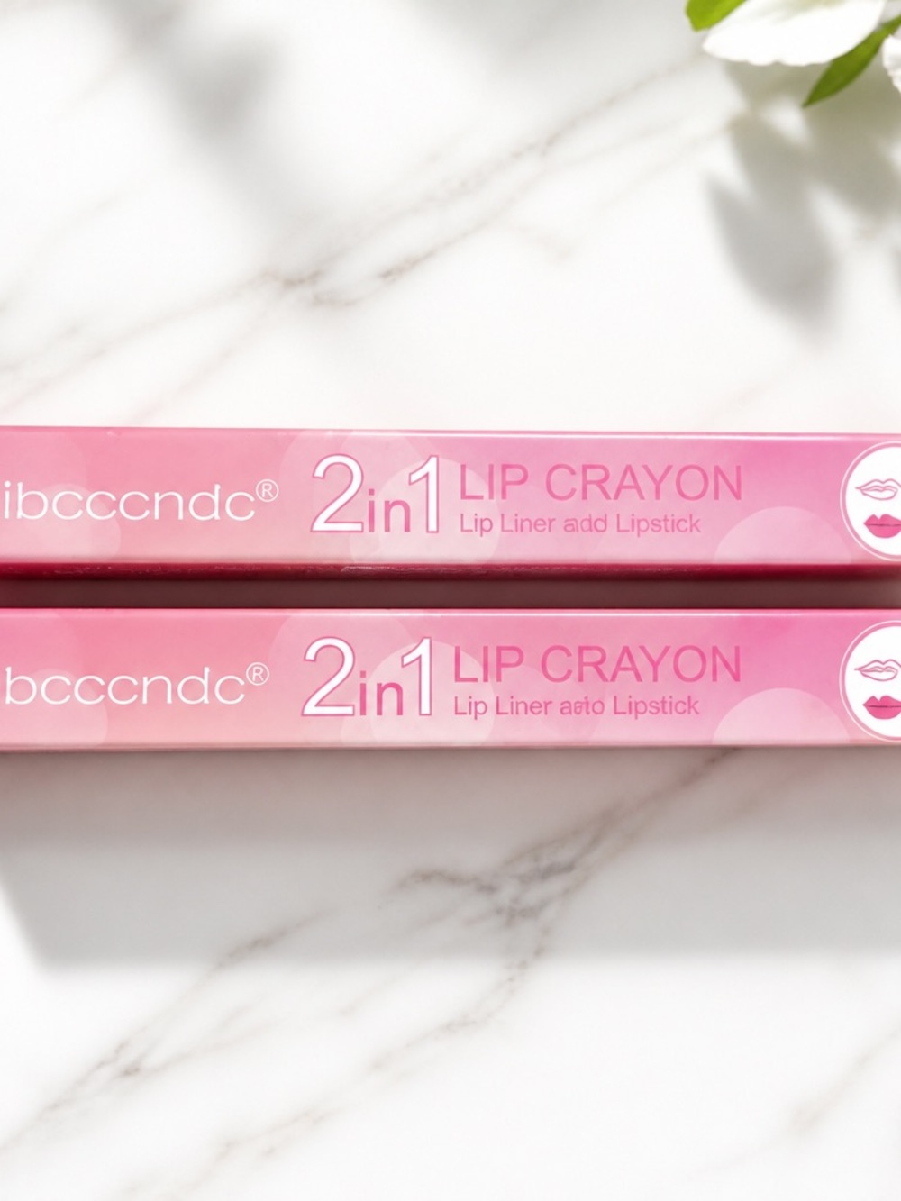 2-in-1 Lip Crayon - Pink Lip Liner & Lipstick